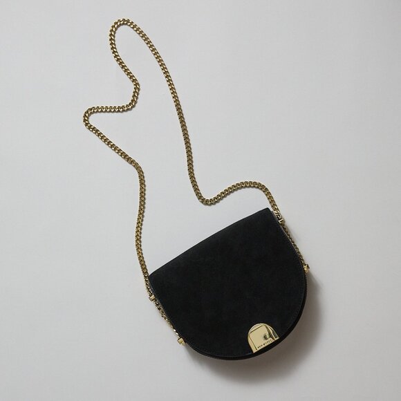 Ted Baker Leather Crossbody Bag with Gold Chain - Picture 1 of 5